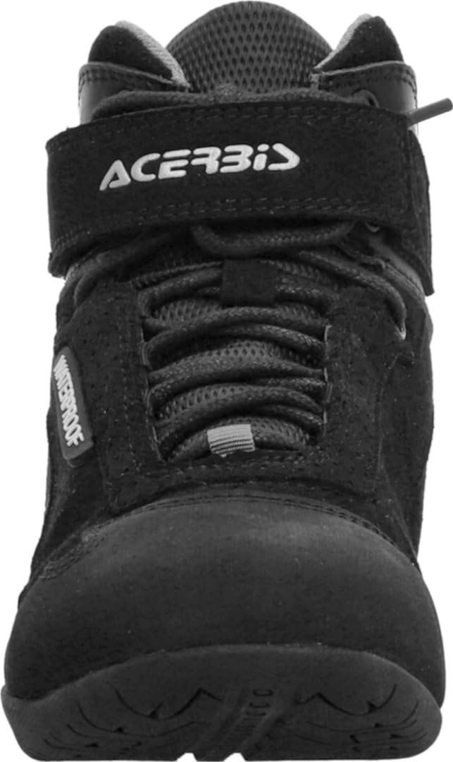 Acerbis First Step waterproof Scarpe da moto, nero, 44