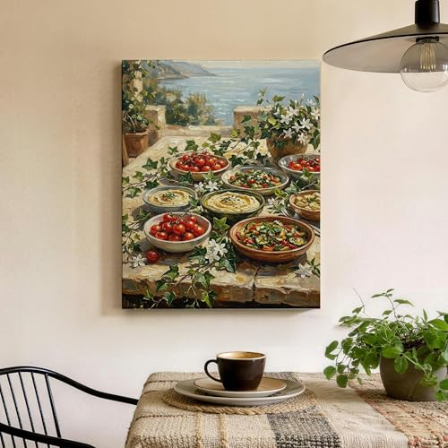 Impressions sur toile tomates méditerranéennes : une œuvre murale d exception - 5