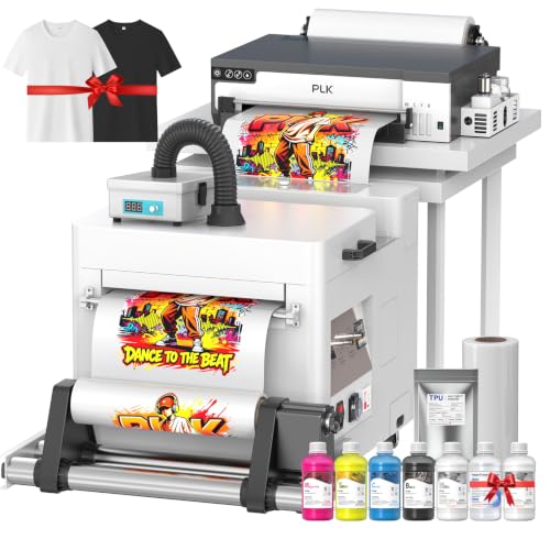Image of PLK A3 DTF Printer Complete Bundl with Shaker Dryer&Smoke Purifier