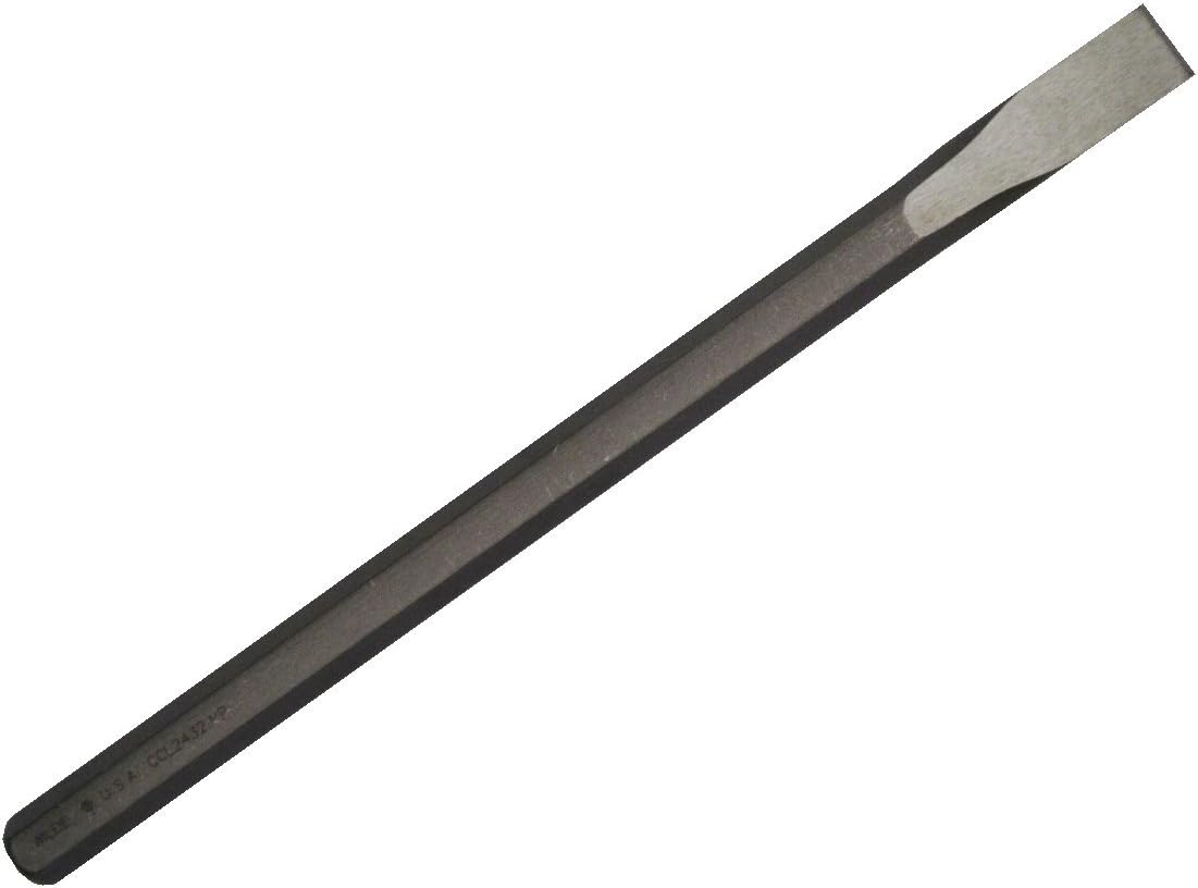 Wilde Tool CCL1632.NP/HT 1/2"X 12" Long Cold Chisel