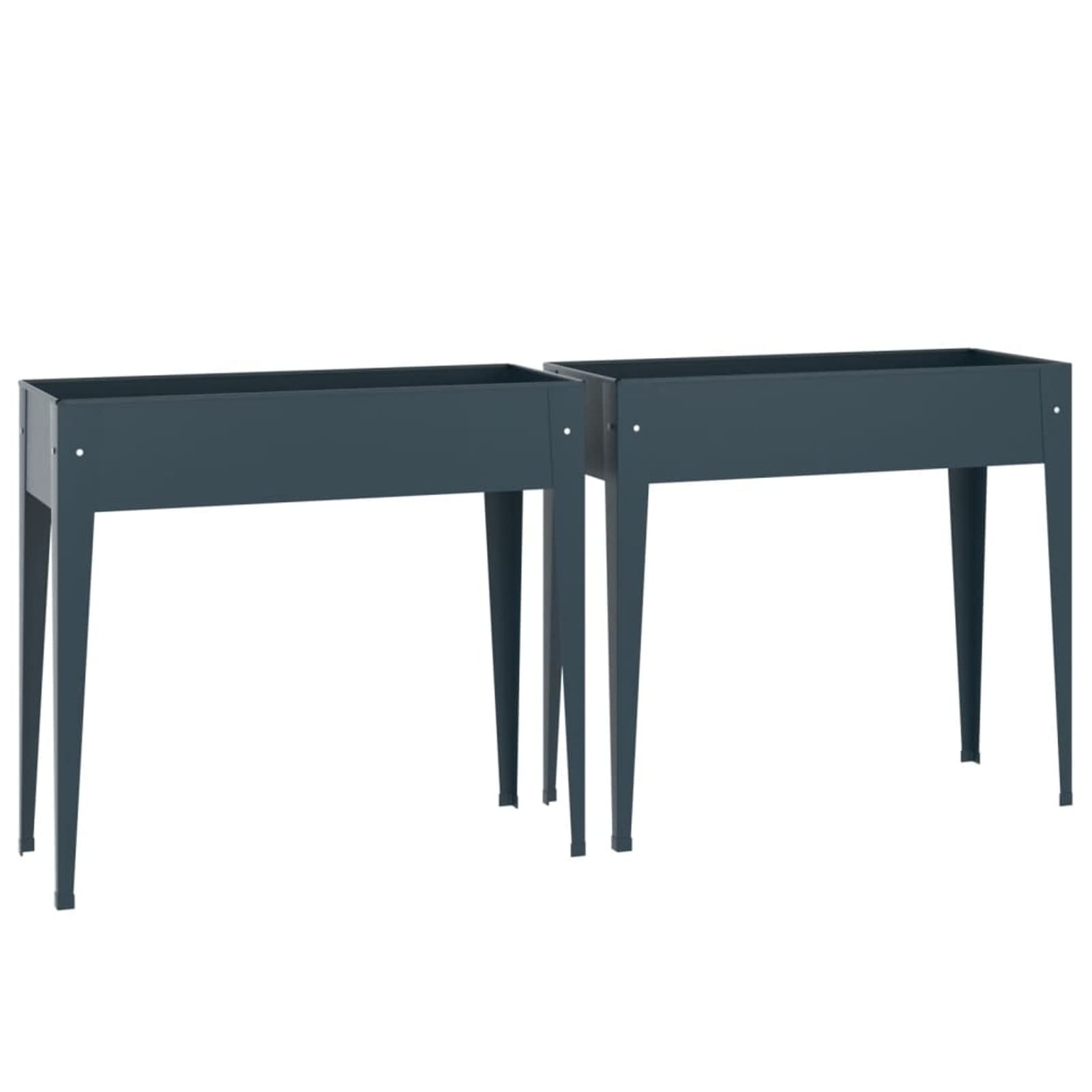 Homgoday Pflanzgefäß mit Gitter für den Garten, Pflanzgefäße für den Garten, Pflanzgefäß für den Garten, Pflanzgefäß für den Außenbereich, Blumenkasten für den Balkon, 2 Stück