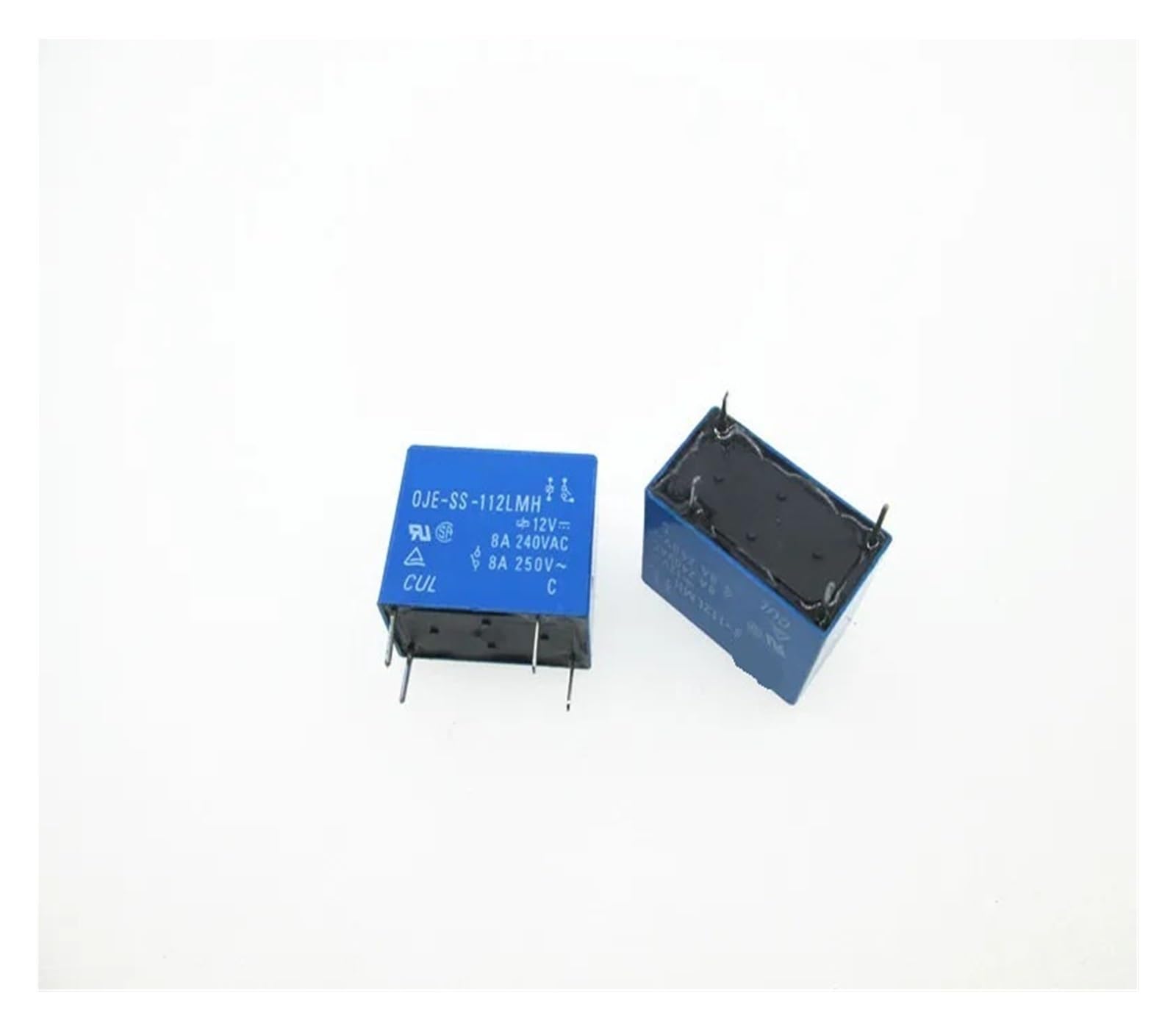 10 piezas, relé de 12 V OJE-SS-112LMH OJESS112LMH 12 V 12 V CC 12 V 8 A 250 V CA 4 pines
