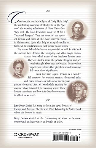 Great Christian Hymn Writers #TOP1