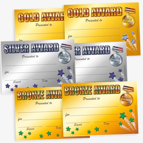 Primary Teaching Services CP19 - Certificados (dorado, plateado y bronce)