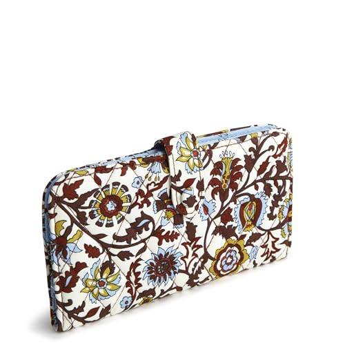 Vera Bradley Women's Tab Wallet, Cotton Gabardine