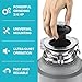 KRAUS WasteGuard High-Speed 3/4 HP Continuous Feed Ultra-Quiet Motor Garbage Disposal with Power Cord and Flange Included and Universal Mount, KWD210-75MGR