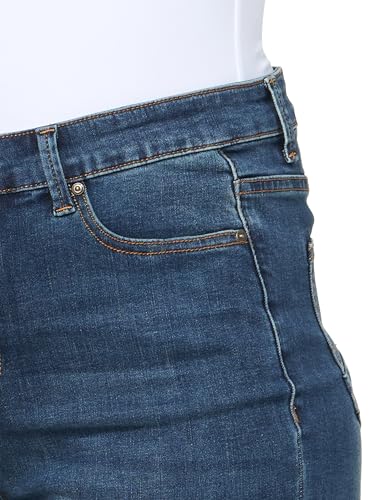 john mark Women's Five-Pocket Denim Pant with Embroidered Hem3