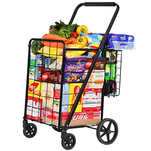 Top 10 Best Folding Grocery Cart On Wheels 2023 Reviews