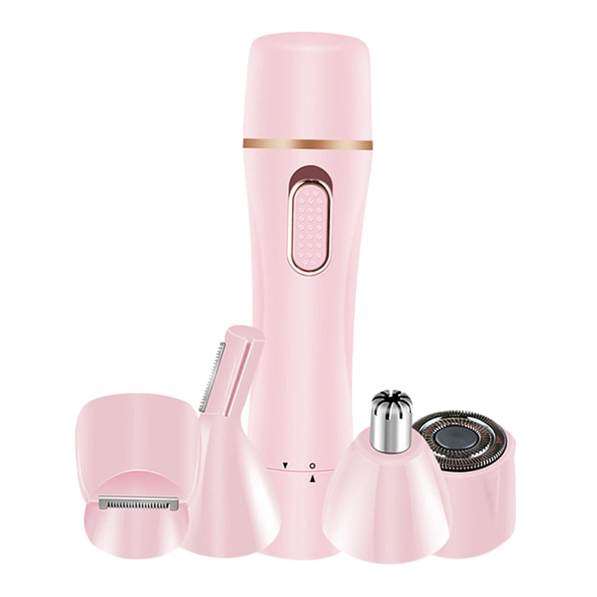 Mikinona USB Rechargeable Women Hair Razor Multi Function Hair Remover Eyebrow Shaper for Painless Hair Removal Durable Design for Facial and Nose Hair Shaver
