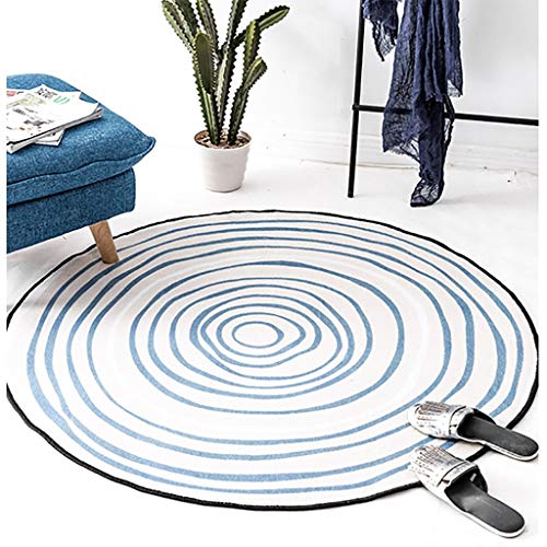 Tapis de chevet MU tapis de chambre rond pour un salon scandinave
