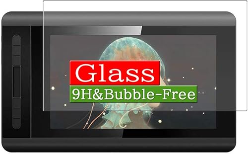 Synvy Protector de pantalla de vidrio templado, compatible con XP-Pen Artist 12 11.6 pulgadas 9H Protectores de pantalla (solo cubierta de área