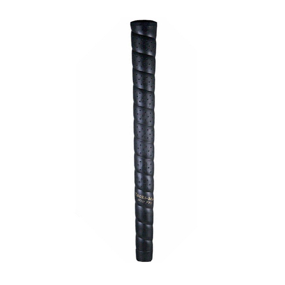 Tacki-mac Perforated Tour Pro Wrap Midsize (+1/16") Black Golf Grip