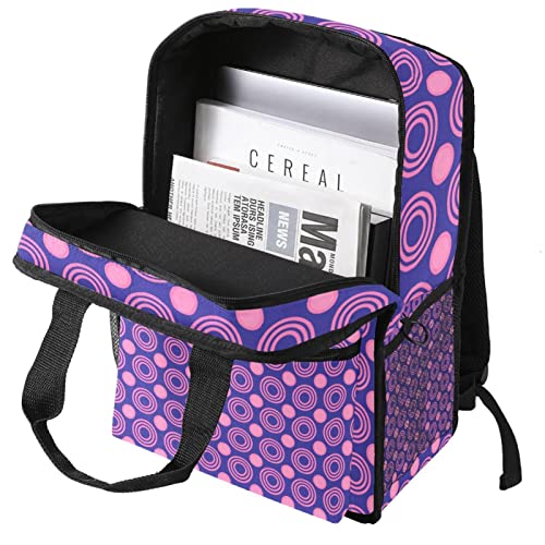 Sac à dos rétro pour garçons avec imprimé fleuri pour affirmer son style - 3