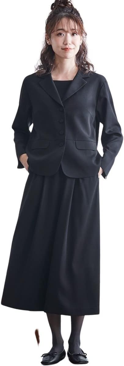 美品❣️icB パンツスーツ ビジネス フォーマル ブラック 黒