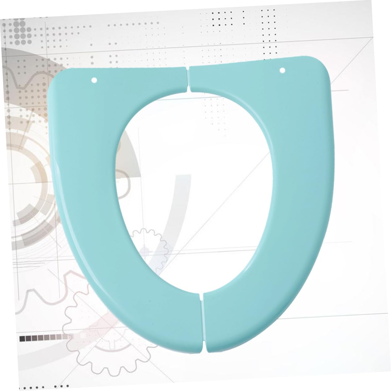 HAPINARY Training Seat Cover Portable Potty Seat Pp Plastic Comfortable Fits Standard Toilets for Home Travel