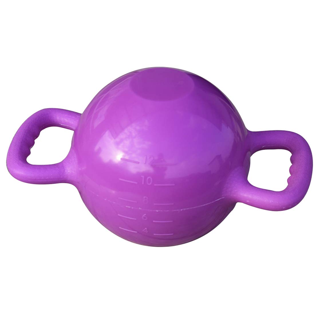 AKT Dzwonek kettlebell dla mężczyzn i kobiet, sprzęt sportowy, hantle domowe, obciążniki regulacyjne do wtrysku wody, podnoszenia ciężarów, treningu, fioletowy
