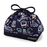袋 中 子供 男の子 中 マチ有りお弁当袋(ツートーンタイプ) 電車の顔コレクション※JR東日本商品化許諾済 N3482700