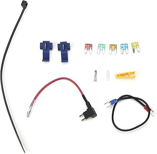 Acouto Kit adaptador fusível 12 pçs/conjunto de plástico Adicionar um circuito adaptador fusível suporte de torneira ATM APM lâmina fusível para gravador de carro, alarme, GPS, DVD, jogador, fusível
