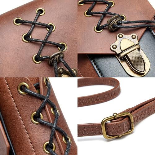 Gothic Owl Crossbody Bag Renaissance Accessories Shoulder Bag Steampunk Belt Pouch Women Cute Cell Phone Novelty Purse3