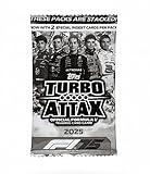 2025 Topps Formula 1 Turbo Attax 10 Card Pack - Look for Pink Foil Parallels