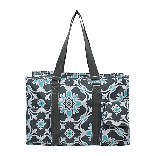 N Gil All Purpose Organizer Medium Utility Tote Bag 4 - 2017 Fall New Pattern (Quatro Vine Grey)3