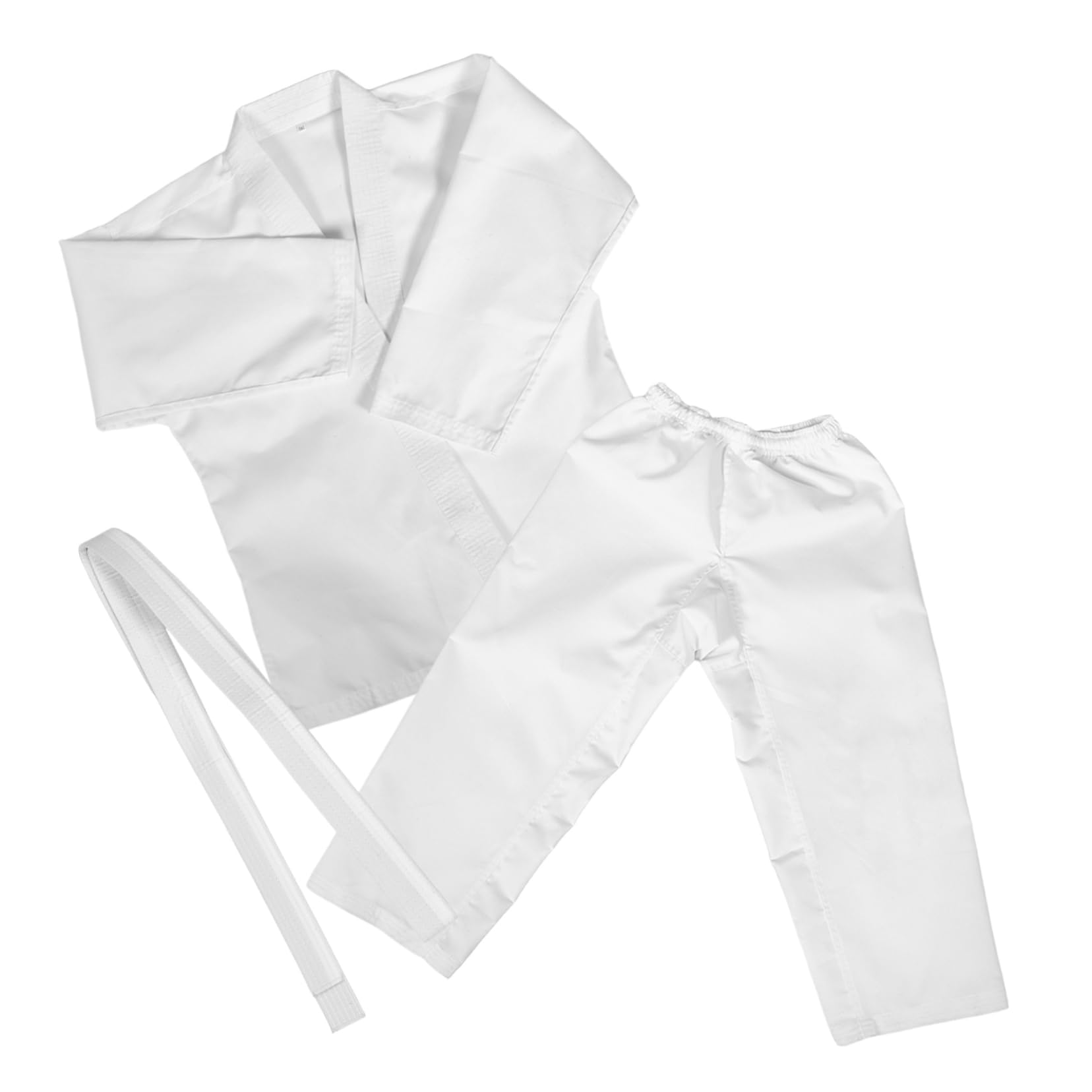 Beavorty Heavy-duty Karate Uniform Kids Adults Taekwondo Suit Martial Arts Training Belts Student Karate Kimono