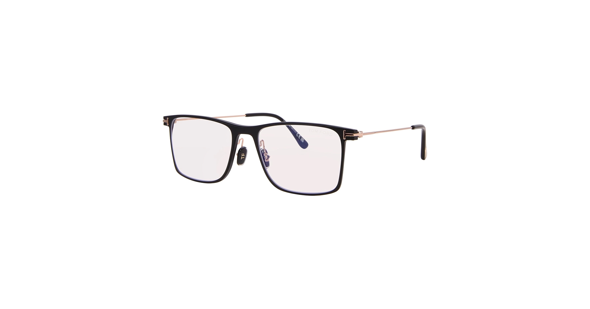 未使用 TOM FORD トムフォードTF5865-Bメガネ サングラス Tom Ford TF5865-B Blue Light Rectangle Glasses | Fashion Eyewear US