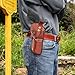 Premium Leather Revolver 22 4.75 Inch Holster for Ruger Wrangler 4 5/8