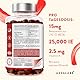Beta Carotin Kapseln Hochdosiert für Bräune 25000 IE Vitamin A Hochdosiert - Beta Carotin Bräunungskapseln mit Lyc-O-Beta und Extra Virgin Olivenöl für einen strahlenden Teint - 180 Softgel-Kapseln