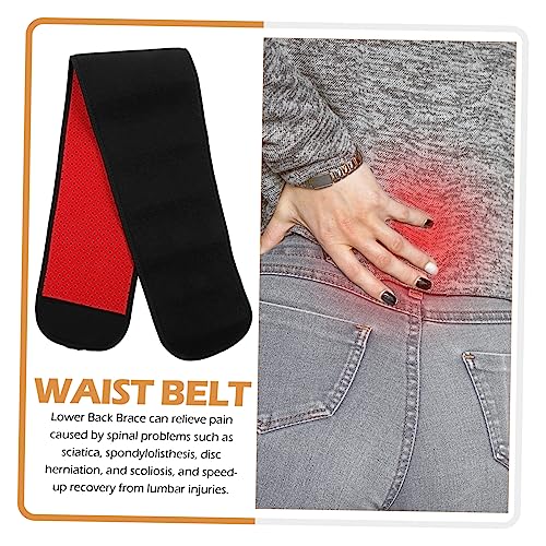 Faja lumbar deportiva para soporte y ejercicio, talla 80X14.5X1 cm miniatura 7