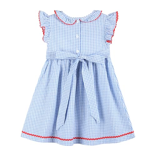 Baby and Girls Smocked Dress2