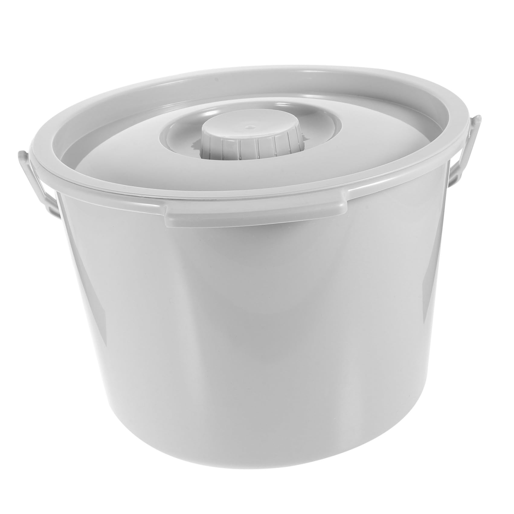 Alipis Vaso da Notte Portatile in Plastico Coperchio per Camera da Letto, Design Pratico e Funzionale, per Uso Domestico e Assistenziale