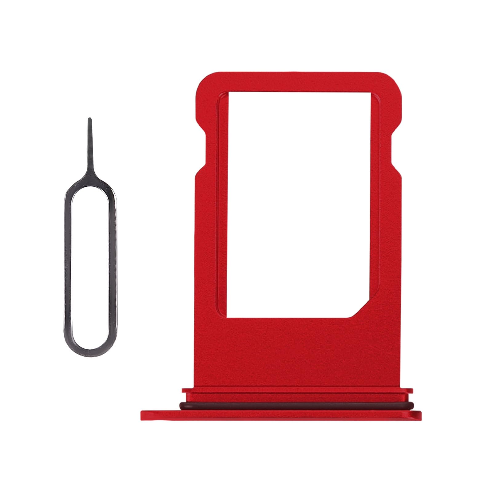 Amazon.com: Risidamoy for iPhone 8 Red SIM Card Slot Replacement Single ...