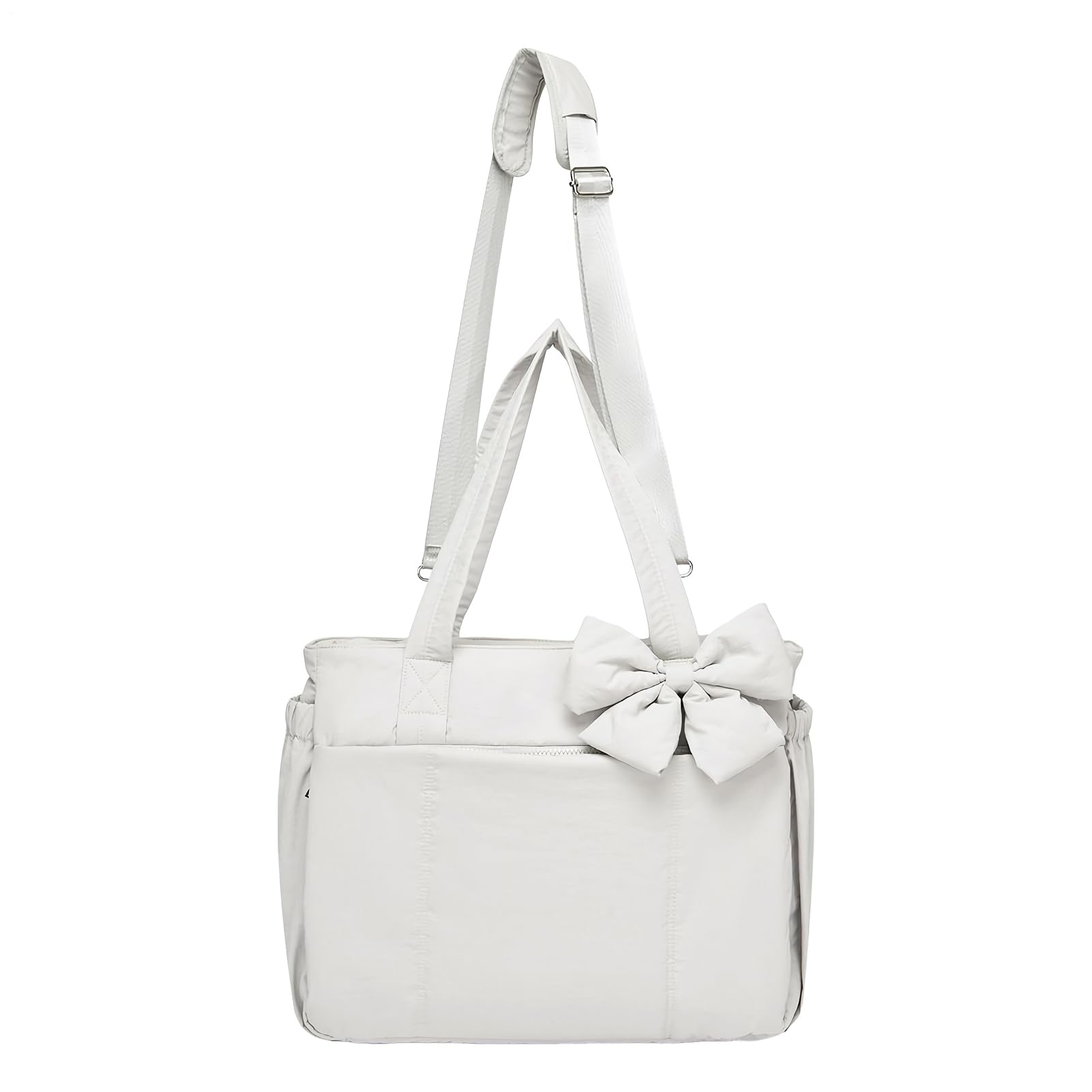 Bolso de mano con lazo suave para mujer, elegante bolso de mano con correa ajustable para oficina, trabajo formal, boda, viajes, escuela, fiesta, niña y adolescente