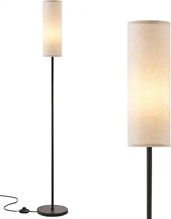 Ambimall Floor Lamp for Living Room Modern - Pole Lamps for Bedrooms Tall, Modern Standing Lamps with Lampshade, 66'' Tall...