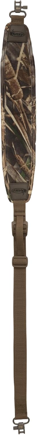 Avery Finisher Gun Sling – Neoprene Gun Sling with ABT Cushions, Non-Slip Backing, Locking Swivels & Ergonomic Thumb Loop, Adjustable to 48", MAX7