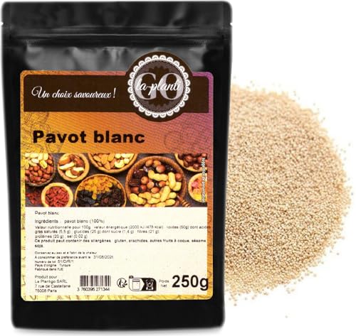 Pavot blanc 250 g- LA PLANTIGO