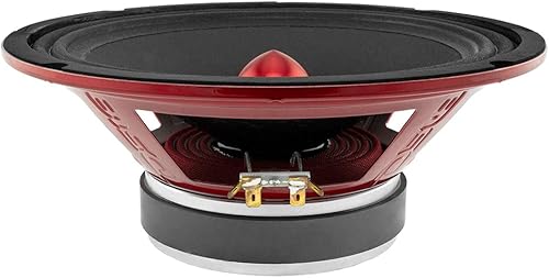 Miniatura 8 de Altavoz DS18 PRO de rango medio, cúpula en compresión de aluminio roja, altavoces de puerta de audio de alta calidad para auto o camión sistema de