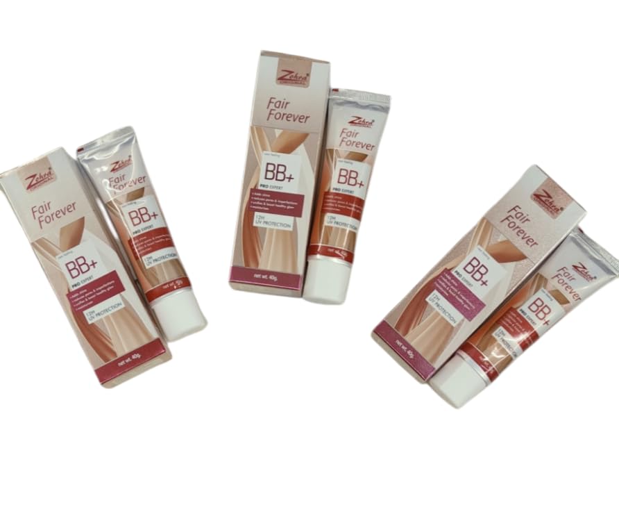 Zohra Fair Forever BB+ Pro Expert Cream, 12H UV Protection, 40g