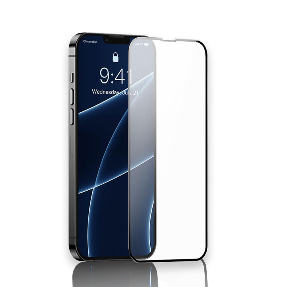 Fenzer Tempered Glass Bendable Screen Protector for iPhone 16 Pro [6.3 inch], Case Friendly, Tempered Glass Film, 9H Hardness - HD