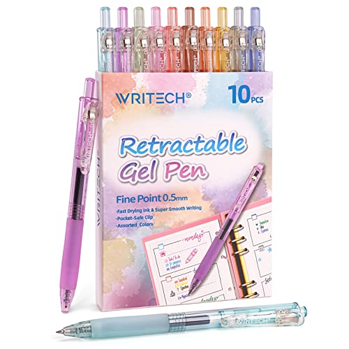 Bolígrafo Gel WRITECH con Barril Degradado Negro