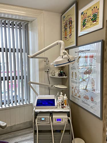 TDOUBEAUTY White Lighting Wall-Mounted LED Hanging Light for Examnation Shadowless Lamp Pet Surgery Dental Lamps 72W with 24 Super Lamp-Beads