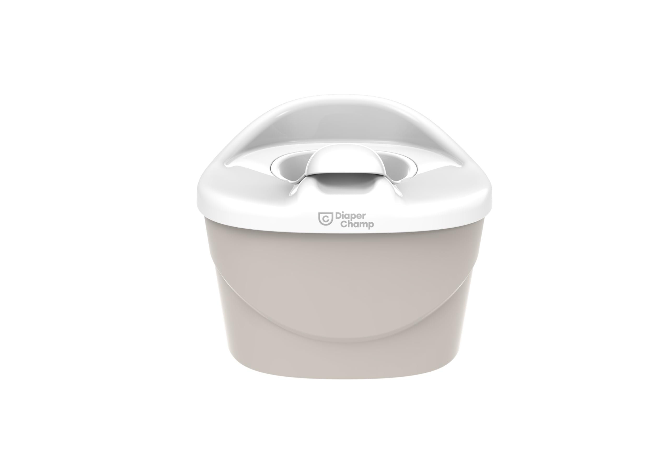 DiaperChamp Potty Set 3 in 1 – Vasino per bambini, sedile WC e sgabello con sgabello per bambini, vasino per bambini, per bagno, WC, sgabello per bambini, colore: beige