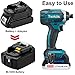 Replacement for Makita 18V LXT Lithium Battery Cordless Tool Adapter, Convert for Black+Decker/Stanley/Porter-Cable 20V Lithium Battery to Makita 18V Lithium-Ion Batteries Converter