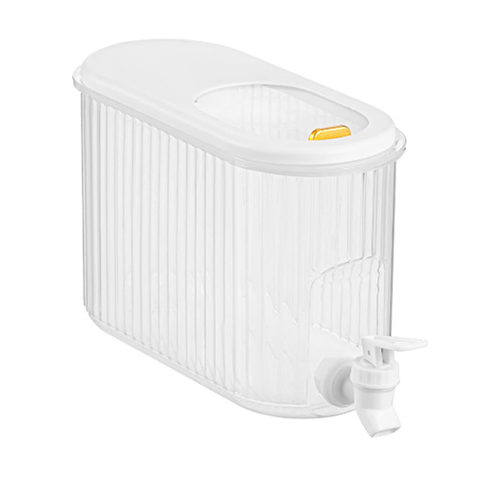 Tsophreniq Kettle with Faucet Refrigerator Drink Dispenser Cold Kettles Beverage Containers 3 Colors Cold Kettle with Faucet in Refrigerator Fruit Teapot