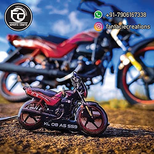 Image of Acrylic Customized Bike or Car Shape Keychains | Gift for riders