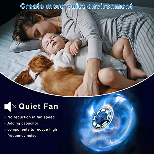 TAEHFUS-Laptop-Cooling-Pad-5-Fans-Perfect-for-The-Laptop-Under-173-inchs-Blue-Lights-Quiet-and-2-USB-switchs
