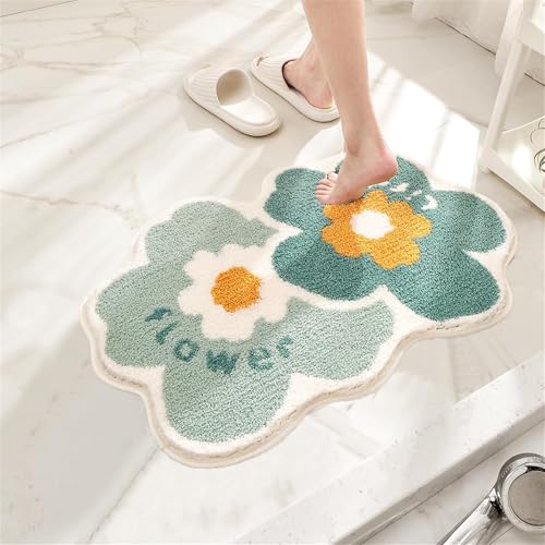 Trlyane Twin Flowers Bath Mat - Image 4