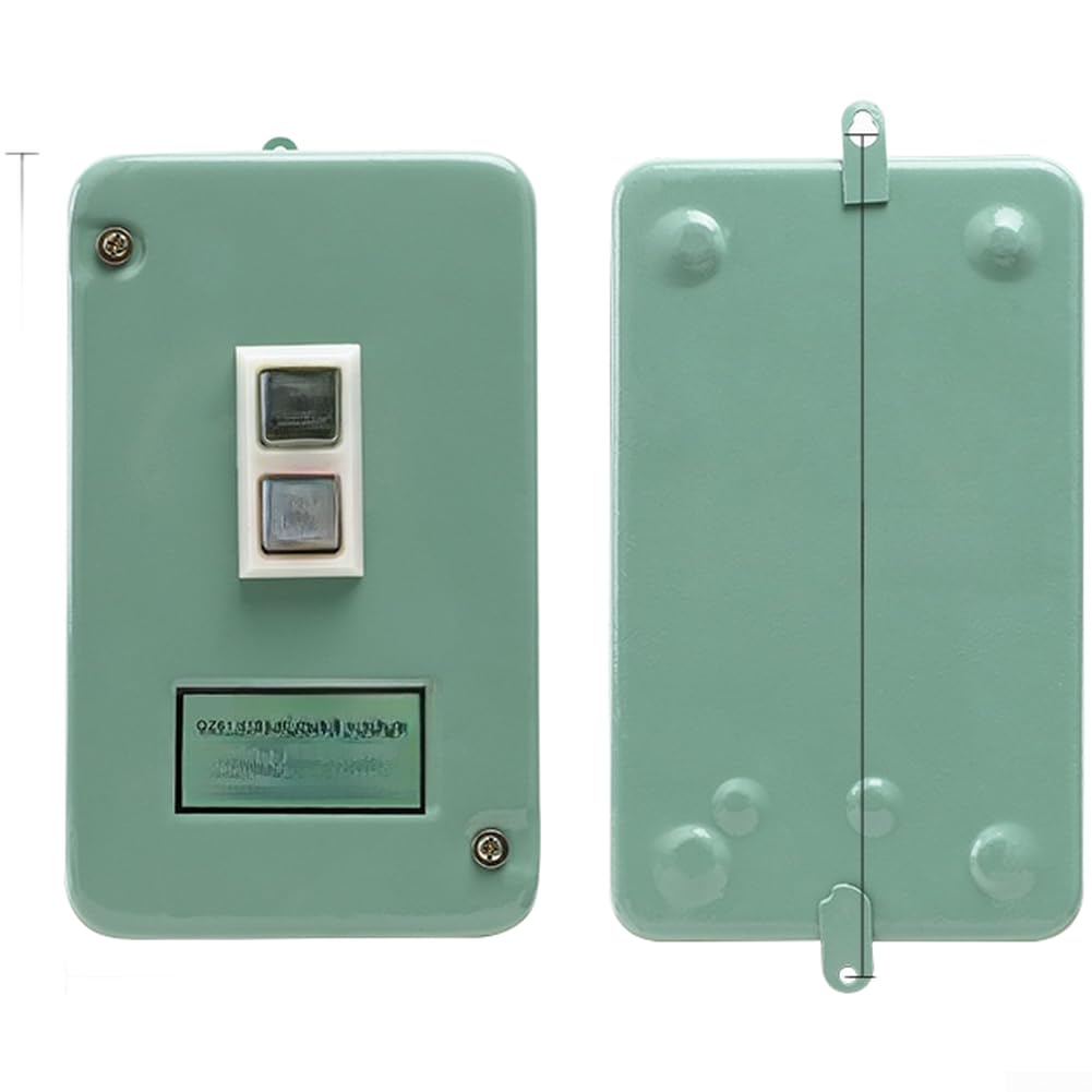 Protector de motor de arranque electromagnético 20 A 380 V 10 KA arranque directo | Carcasa de metal galvanizado, protección contra sobrecarga y fallo de fase, uso de automatización industrial (5.5