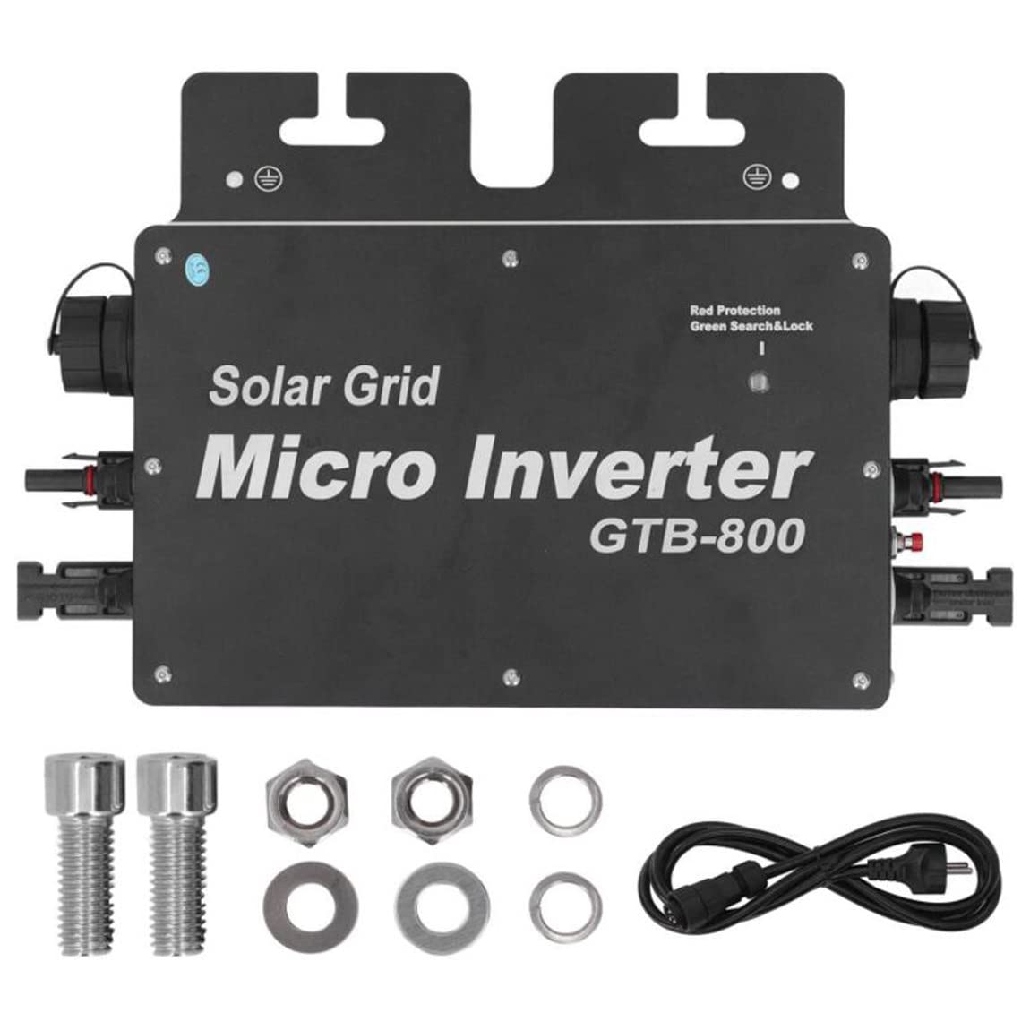 Micro-onduleur 800w, DC 22-55v à AC 120v 230v Identification Automatique WiFi Control Mppt Onduleur De Connexion Au Réseau Solaire,220V